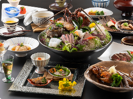 伊勢海老付会席膳プラン